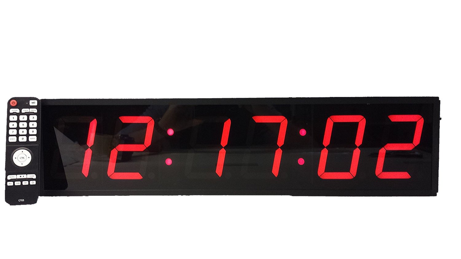 jumbo digital wall clock